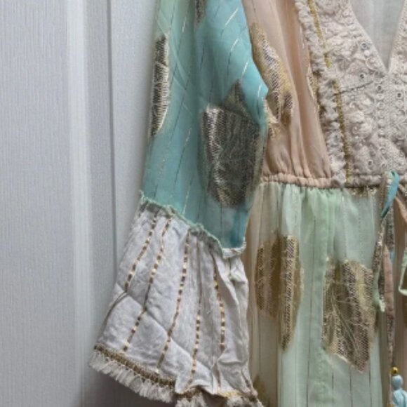 Bohemian Multi-Color Maxi Dress - Picture 3 of 8